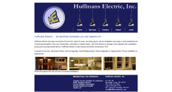 Desktop Screenshot of huffmanselectric.com